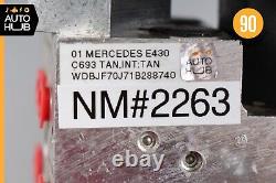 00-03 Mercedes W210 E430 CLK320 E320 ABS Anti Lock Brake Pump Hydraulic OEM