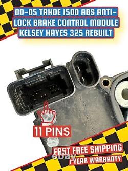 00-05 Tahoe 1500 Abs Anti-lock Brake Control Module Kelsey Hayes 325 Rebuilt