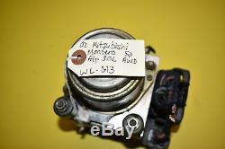 02 03 04 Mitsubishi Montero Sport ABS Anti Lock Pump Brake Control Module OEM