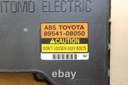 04 05 06 Toyota Sienna Abs Anti-lock Brake Control Module 89541-08050 Reman
