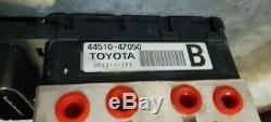 04-09 Toyota Prius Abs Anti Lock Brake Pump Actuator 44500-47141 / 44510-47050