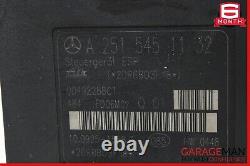 06-12 Mercedes X251 R350 ML350 GL550 ABS Anti Lock Brake Pump Hydraulic OEM