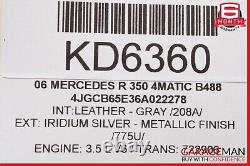 06-12 Mercedes X251 R350 ML350 GL550 ABS Anti Lock Brake Pump Hydraulic OEM