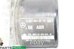07-09 Mercedes W216 CL550 S550 ABS Anti Lock Brake Pump Module 2215458732 OEM