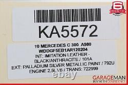 08-11 Mercedes W204 C300 C350 ABS Anti Lock Brake Pump Control Module Unit