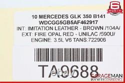 08-11 Mercedes X204 GLK350 C300 ABS Anti Lock Brake Pump Control Module OEM
