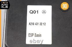 10-14 Mercedes W218 CLS550 E350 ABS Anti Lock Pump Brake Module 2184313212 OEM