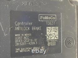 11-14 Ford Edge Lincoln Mkx Abs Anti-lock Brake Pump Oem Bt43-2c405-bg Oem L447