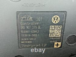 12-14 Volkswagen Jetta ABS Anti Lock Brake Pump Module Controller 1K0614517EB