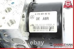 12-15 Mercedes W204 C250 C300 SLK250 ABS Anti Lock Pump Brake Module Unit