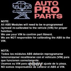 14-15 HONDA CIVIC ABS Anti-Lock Brake Modulator Assembly 1.8L EX Sedan US Market