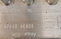 16-19 Nissan Pathfinder ABS Anti-Lock Brake Pump Control Module OEM 47660 6KA0D