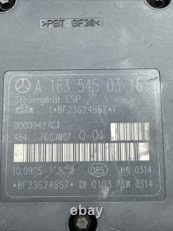 2002-2005 Mercedes-Benz ML320 W163 ABS Anti Lock Brake Pump Module 1635450316