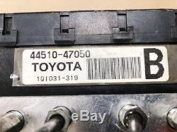 2004 2009 Toyota Prius Abs Anti-lock Brake Pump Actuator Assembly 44510-47050