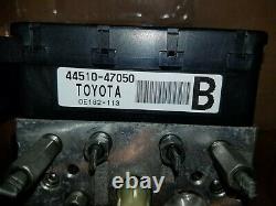 2004 To 2009 Toyota Prius Anti Lock Abs Brake Pump Actuator Assembly Oem