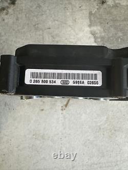 2007-2009 Toyota Camry Abs Anti-lock Brake Actuator Control Module 0265800534