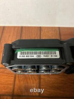 2007-2009 Toyota Camry Abs Anti-lock Brake Actuator Control Module? 0265800534
