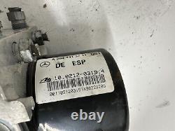 2009-10 Mercedes C300 Abs Anti Lock Brake Pump Module Modulator ID 2045455132