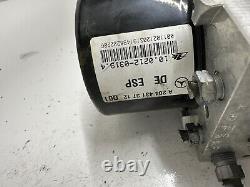 2009-10 Mercedes C300 Abs Anti Lock Brake Pump Module Modulator ID 2045455132