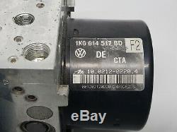 2009 Vw Jetta Passat Abs Pump Anti Lock Brake Actuator 1k0614517bd