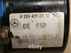 2011 Mercedes-Benz C300 C250 C350 ABS Anti Lock Pump A 204 431 24 12