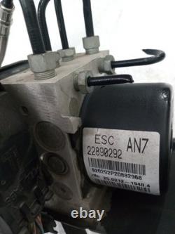 2012 Cadillac SRX ABS Anti-Lock Brake module 22892110 Pump 22890292