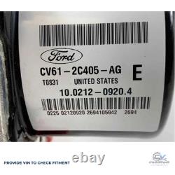 2013-2015 Ford Escape Abs Anti Lock Brake Pump Module Assembly OEM