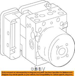 2015 C-Class ABS Anti Lock Brake Actuator Pump OEM 126K Miles LKQ439661649