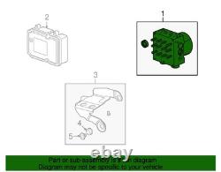 23158133 Genuine GM Anti Lock Brake, ABS Pump for Cadillac SRX (2010-2016)