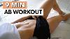 9 Min Ab Workout Lean And Sexy Abs At Home No Equipment