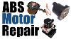 Abs Anti Lock Braking System Motor Repair