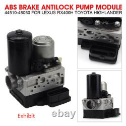 Anti-Lock Brake Pump For Lexus RX400h Toyota Highlander Hybrid Abs 44510-48060