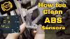 How To Clean Abs Sensors