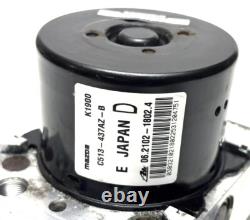 Mazda 5 2.5L ABS Anti Lock Brake Pump with Module 2010-2015 C513-437AZ-B