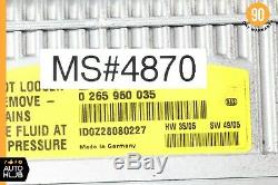 Mercedes W211 E55 AMG SL500 SBC Brake Anti Lock ABS Hydraulic Pump 0054319712