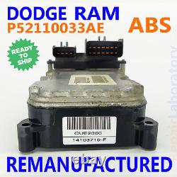 P52110033AE 2003 Dodge RAM 1500 2500 ABS Brake Control Module