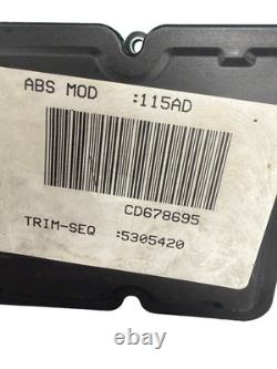 REBUILT 2010 2013 Compass/Patriot ABS Anti-Lock Brake Module Pump 68091115AD