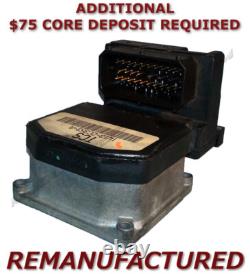REMAN 01 02 Lincoln Town Car ABS Pump Control Module EXCHANGE anti lock brake