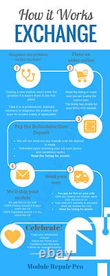 REMAN 01 02 Lincoln Town Car ABS Pump Control Module EXCHANGE anti lock brake