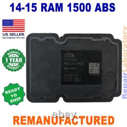 ReBuilt? P 68193650AE 14-15 RAM 1500 ABS Anti-lock Brake Pump CONTROL MODULE