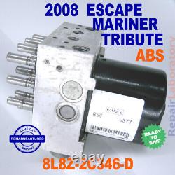 Rebuilt? 8l8z-2c346-d 2008 Escape Mariner Tribute Abs Hydraulic Unit
