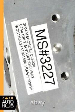 02-05 Mercedes W203 C32 Amg Clk320 Abs Anti Lock Brake Pump Esp Module Oem