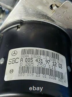 03-06 Mercedes R230 E320 Sl500 E500 Sbc Anti Lock Brake Pump Oem A0054319712
