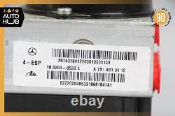 06-09 Mercedes W164 ML550 R350 GL450 ABS Anti Lock Brake Pump Control Unit OEM
Translation: Unité de commande de la pompe de frein antiblocage ABS d'origine OEM pour Mercedes W164 ML550 R350 GL450 de 2006 à 2009.