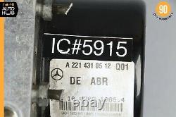 07-09 Mercedes W221 S550 Cl550 Abs Anti Lock Brake Pump Module 2215458732 Oem