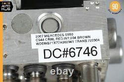 07-09 Mercedes W221 S550 Cl550 Abs Anti Lock Brake Pump Motor 2214310512 Oem