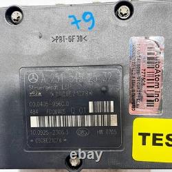 08-11 Mercedes W164 ML320 / 350 Contrôleur de Pompe de Frein Anti-blocage ABS A2515452532