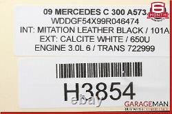 08-11 Mercedes W204 C300 C250 Abs Module De Frein De Pompe Anti-verrouillage 2044313712 Oem