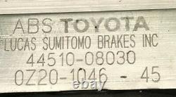1999 2000 2001 Toyota Sienna 3.0 Abs Pompe De Frein Antiblocage Assemblage 44510-08030
