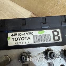 2004-2009 Toyota Prius ensemble pompe-actionneur ABS antiblocage 44510-47050